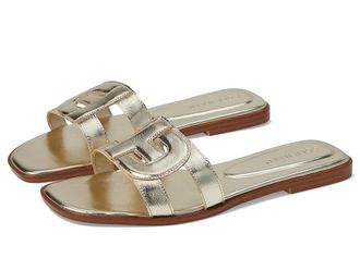 Cole Haan Chrisee Sandals Womens Sandals Soft Gold Leather : 8.5 B - Medium, Rubber
