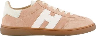 Hogan Stoere Veterschoenen voor Dames - Dames - Sneakers - Roze - 35 EU - Schoenen
