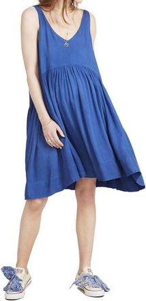Hatch Fiona Maternity Dress In Blue