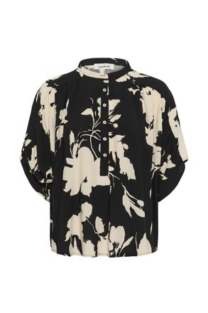 Soaked In Luxury Blouse met korte mouwen SLArjana Blouse met korte mouwen Loose fit