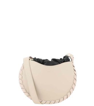 Chlo&eacute; Beige Logo Medium Crossbody Bag