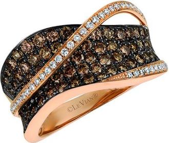 Le Vian 14K Rose Gold 1.62 Ct. Tw. Diamond Ring