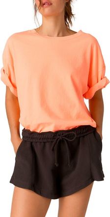 Free People FP Movement Tackle Cotton T-Shirt in Burning Up at Nordstrom, Size X-Large