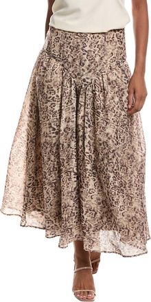 Bardot Hildie High-Waist Midi Skirt