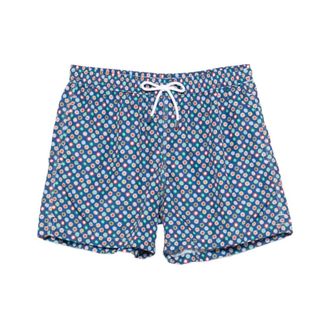 Fedeli Beachwear, male, Blue, Size: S Madeira Swim Trunk