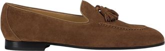 Doucal's Damesu&egrave;de loafer | bruin - Dames - Loafers - Bruin - 37 1/2 EU - Su&egrave;de - Schoenen