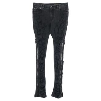 Dolce & Gabbana Slim-fit Jeans, male, Black, Size: 2XL Slim-fit Jeans