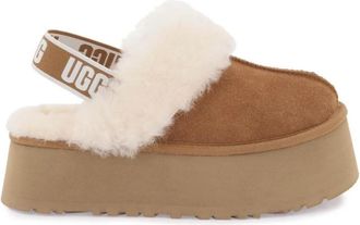 UGG Tasman Platform Slipper - Dames - Pantoffels - Bruin - 38 EU - Su&egrave;de - Schoenen