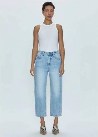 Pistola Denim Eli High Rise Barrel Jeans In Sun-Kissed
