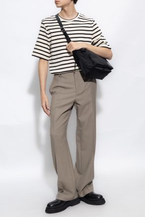 Jil Sander Striped T-shirt, Mens, Cream