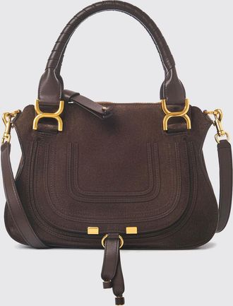 Chloé Borsa Marcie Small Chloé in camoscio