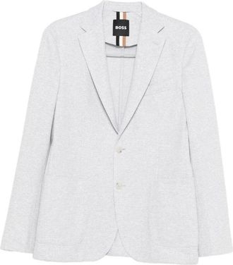HUGO BOSS Hanry Blazer - Heren - Blazers - Grijs - XL - Katoen - Jassen