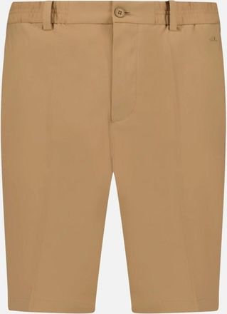 J.Lindeberg Mens J.Lindeberg Stuart Stripe Golf Shorts Tiger Brown - Size: 30/32