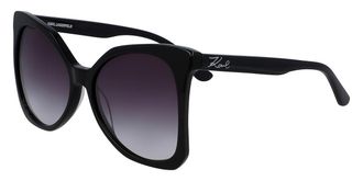 Karl Lagerfeld KL967S 001 Womens Sunglasses Black Size 55