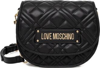 Love Moschino quilted-design cross-body bag - Black