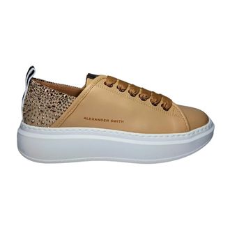 Alexander Smith Sneakers, female, Beige, Size: 7 US Sneaker Pelle