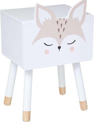 Atmosphera Cabecera Infantil Zorro - Blanco - Madera Atmosphera Cr&eacute;ateur DInt&eacute;rieur