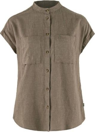 Fj&auml;llr&auml;ven &Ouml;vik Hemp Shirt S/S Hemd f&uuml;r Damen | grau