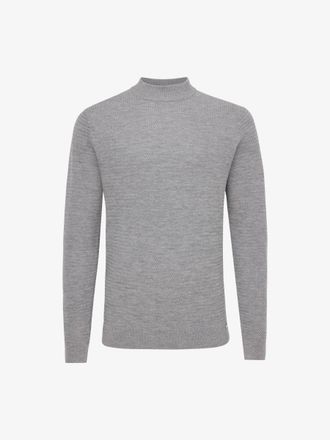 Gentiluomo Structured Turtleneck | Grijs