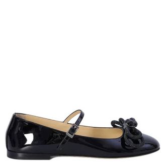 【関税&送料込】MACH & MACH Flat shoes Black Double Bow - Women's Black Patent Leather Flats – MACH & MACH