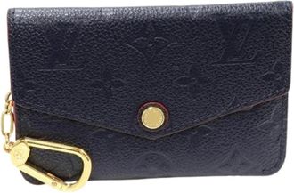 Louis Vuitton Pre-owned Canvas wallets - Dames - Vintage Accessoires - Blauw - ONE Size - Leer - Vintage