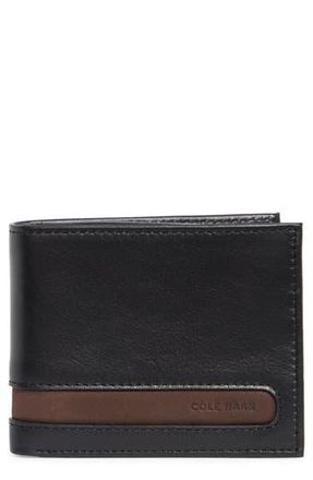 Cole Haan Gina Leather Passcase in Black at Nordstrom Rack