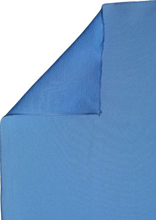 Dolce & Gabbana Womens Blue Silk Neck Wrap Shawl Stole 200cm X 64cm Scarf Elastane