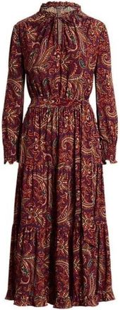 Ralph Lauren Dames, Jurken, Oranje, Maat: XS Katoen