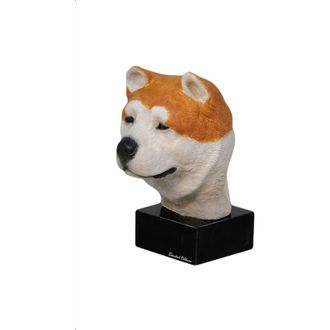 OEM Akita, Akita Inu - Estatuilla Pintada, Figura, Realizada Por El Artista, Marca Art-dog