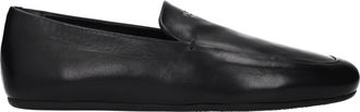 Prada mannens Leren zwarte loafers