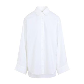 Frankie Shop Tila Wide Sleeve Shirt - female - The Frankie Shop - Shirts - White - XS - Blouses & Shirts