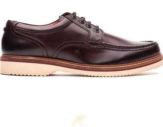 Base London Langdon Mens Casual Shoes Brown Leather - Size UK 10