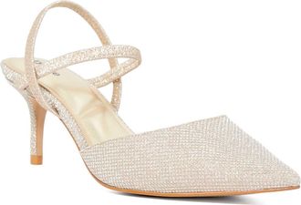 Dune London Womens Ladies Classical - Stiletto Heeled Courts - Gold - Size UK 8