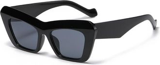 Generic Trendy Mens And Womens Party Decoration Sunglasses Polarized Outdoor Vacation Commuter Sports Sun Glasses(Black)