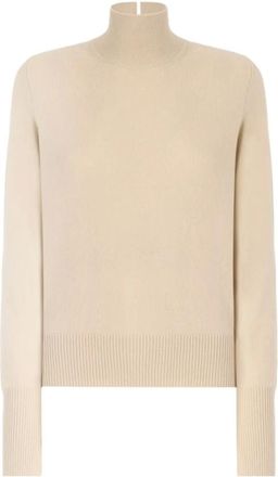 Pinko Pinko, Truien & Vesten, Dames, Beige, L, Nizza Maglia Turtleneck