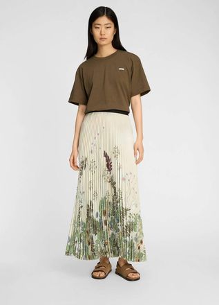 Munthe Taulla Skirt In Print Creme