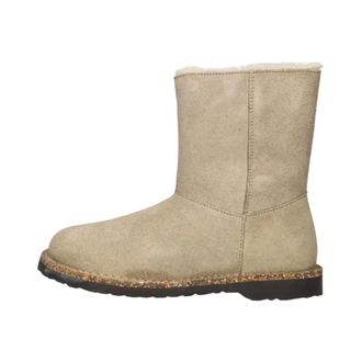Birkenstock Uppsala Zip Shearling Narrow Fit - Dames - Schoenen - Beige - Maat: 38 EU Wol