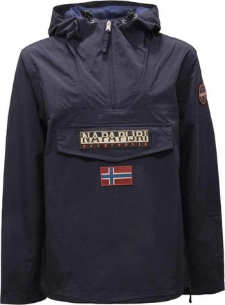 Napapijri Zomer Regenwoud Jas Blauw Regular Fit - Heren - Winterjassen - Blauw - S - Jassen