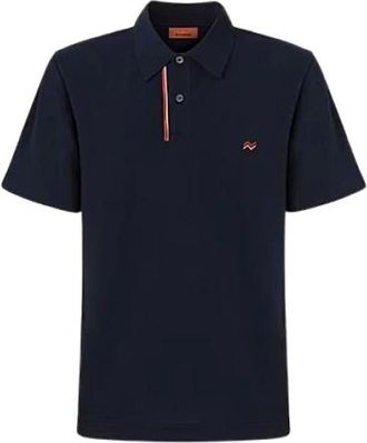 Missoni Heren, Tops, Zwart, Maat: M Katoen