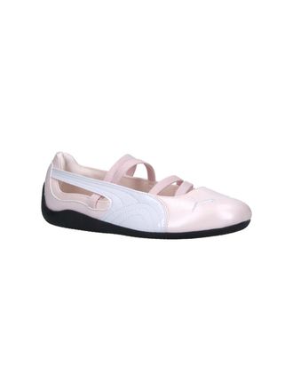 Puma Womens Sneakers Pink Leather