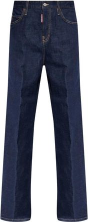 Dsquared2 Baggy Jeans - Dames - Loose Fit Jeans - Blauw - M - Katoen - Jeans