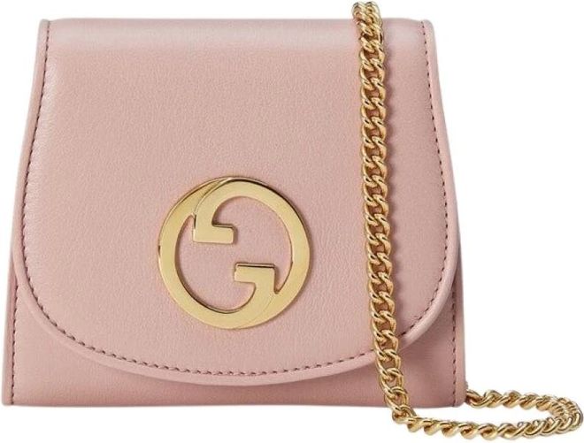 Cross Body Bags, female, Pink, ONE SIZE, GG Marmont Matelass&eacute; Wallet on Chain