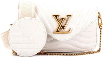 Louis Vuitton New Wave Multi Pochette Quilted Leather crossbody bag - Blauw