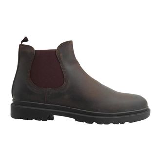 Geox U Andalo Chelsea Boot - Heren - Schoenen - Bruin - Maat: 45 EU Leer