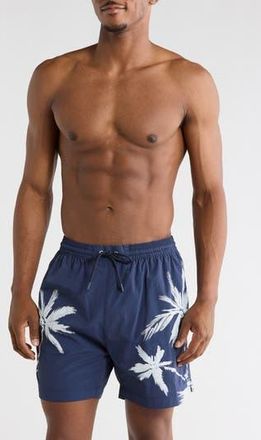 BOSS Rimi Swim Trunks in Navy at Nordstrom Rack, Size Xx-Large