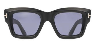 Tom Ford FT1154 ILIAS 01V Mens Sunglasses Black Size 50
