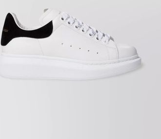 Alexander McQueen rubber sole perforated detailing contrast heel tab