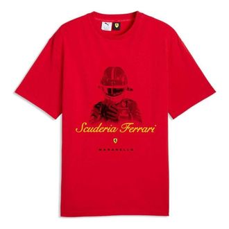 Puma x Scuderia Ferrari Graphic T-Shirt Rosso Corsa 637006-02