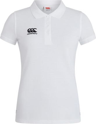 Canterbury Of New Zealand Dames/Dames Waimak Poloshirt (Wit)