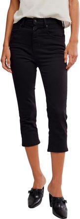 Free People Hot Take Crop Slim Fit Jeans in Drive at Nordstrom, Size 28